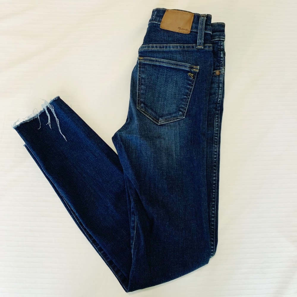 Madewell 10 inch high rise skinny jeans Size 25